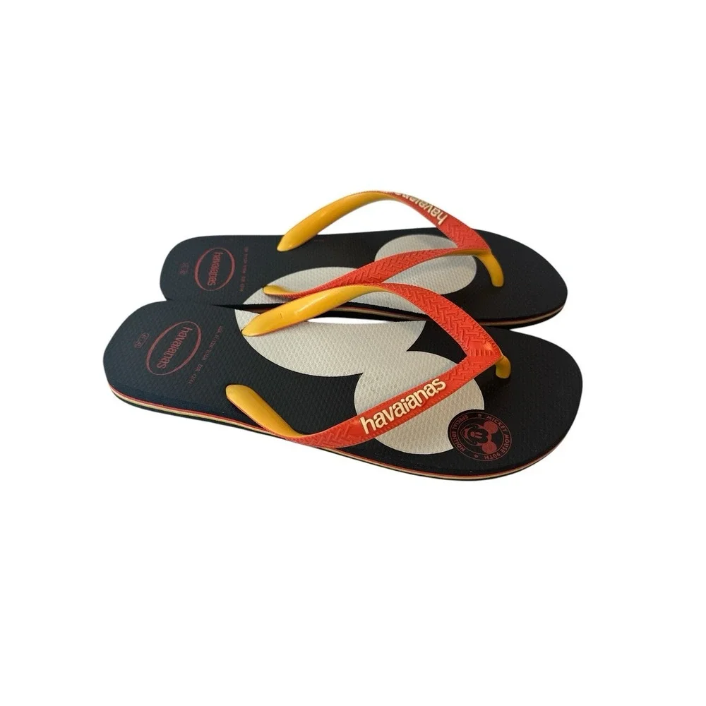 Disney Mickey's 90th Special Havaianas‎ Adult Sandals Size 9/10 Men 11/12 Women